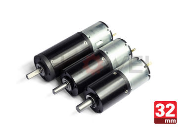 12V 32mm Yüksek Torklu Elektrik DC Redüktörlü Motor, Planet Redüktörlü, ROHS ISO standardı
