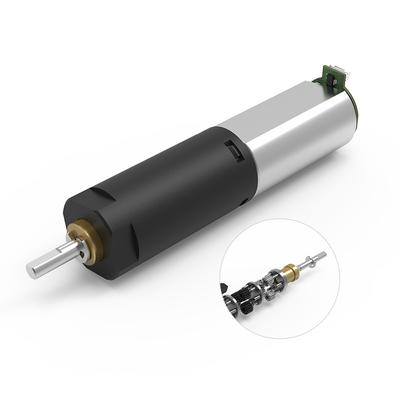 PD008008-5 2100RPM 50gf.Cm Mikro Plastik Planet Şanzıman 8mm Step Dişli Fırça DC Motor