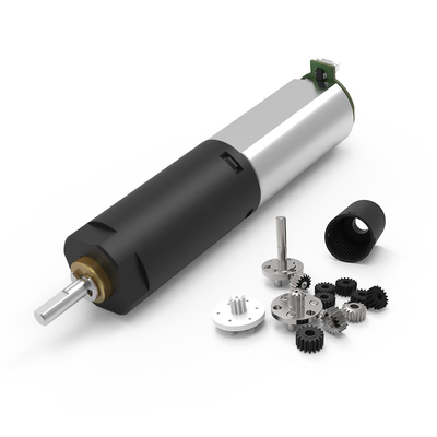 PD008008-5 2100RPM 50gf.Cm Mikro Plastik Planet Şanzıman 8mm Step Dişli Fırça DC Motor