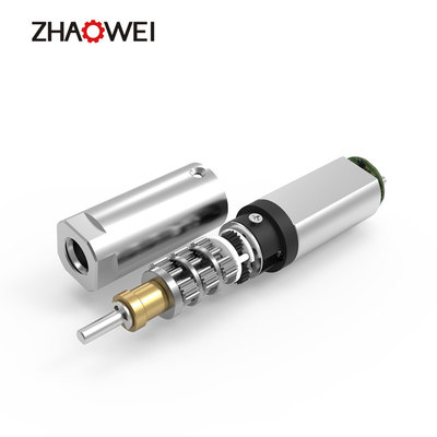MD008008-546 Düşük Hızlı Mikro Planet Metal Şanzıman 22RPM 750gf.Cm 8mm Step Motor
